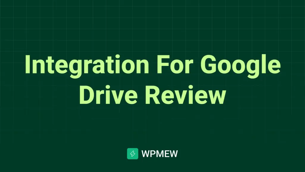 Integration for Google Drive